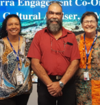 Libby Evans-Illidge, Bob Muir, Manuwuri Forester